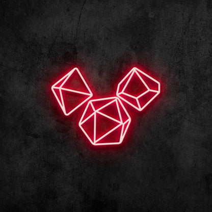 Gaming Dice Led Neon Sign For Gaming And Fun Spaces | Shineneon