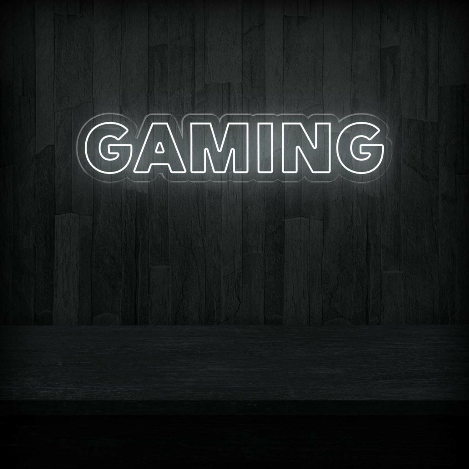 Gaming Led Neon Sign With Purple Glow For Gaming Room Wall Decor | Shineneon