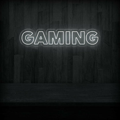 Gaming Led Neon Sign With Purple Glow For Gaming Room Wall Decor | Shineneon