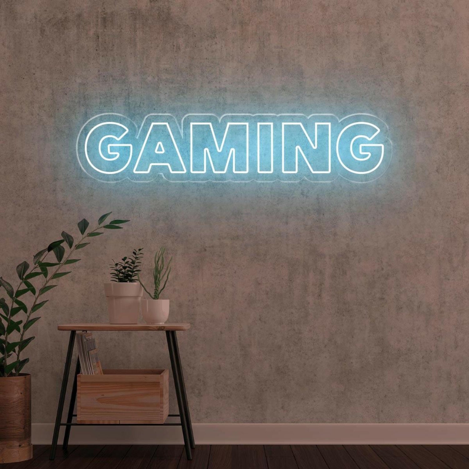 Gaming Led Neon Sign With Purple Glow For Gaming Room Wall Decor | Shineneon