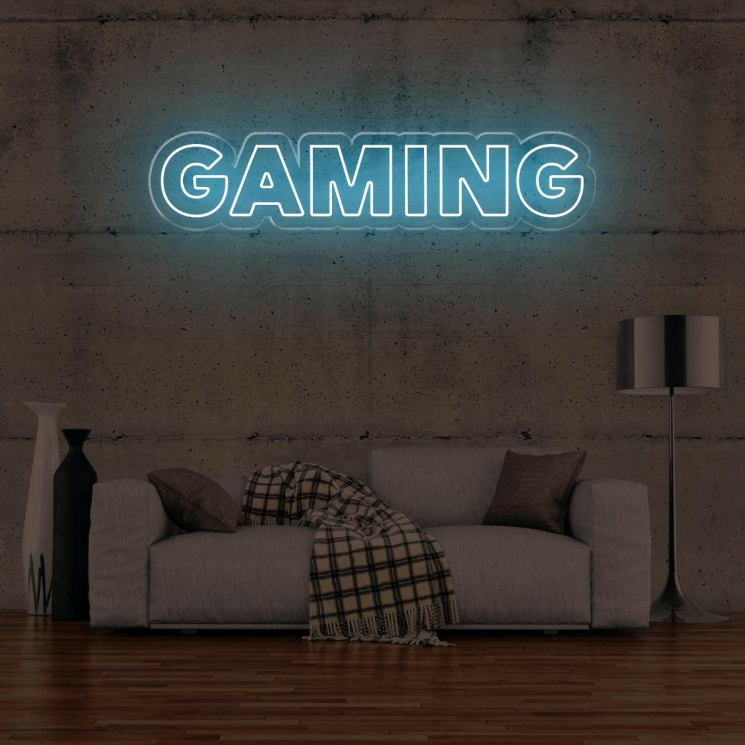 Gaming Led Neon Sign With Purple Glow For Gaming Room Wall Decor | Shineneon