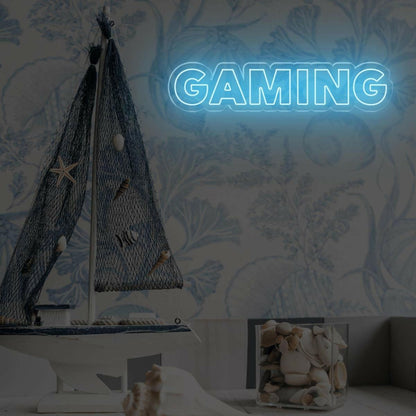 Gaming Led Neon Sign With Purple Glow For Gaming Room Wall Decor | Shineneon