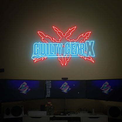 Gaming Space Or Surprise Your Boyfriend With The Guilty Gear Led Neon Sign | Shineneon