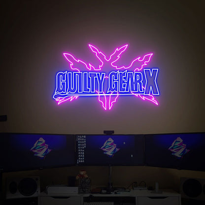 Gaming Space Or Surprise Your Boyfriend With The Guilty Gear Led Neon Sign | Shineneon