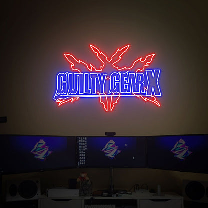 Gaming Space Or Surprise Your Boyfriend With The Guilty Gear Led Neon Sign | Shineneon