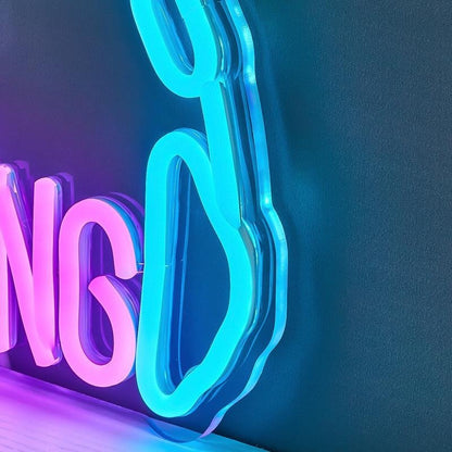 Gaming USB LED Neon Sign for Bar Game Room & Man Cave Wall Decor - Shineneon