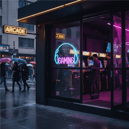 Gaming USB LED Neon Sign for Bar Game Room & Man Cave Wall Decor - Shineneon