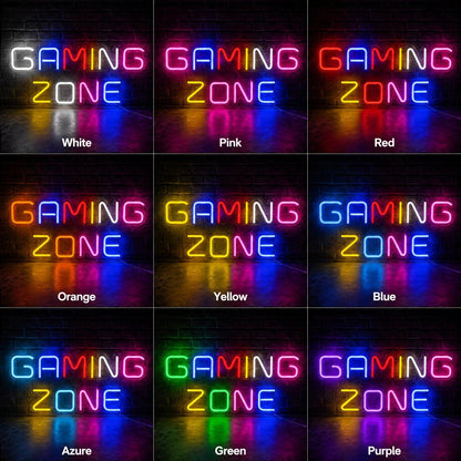 Gaming Zone LED Neon Sign Man Cave Neon Sign - Shineneon