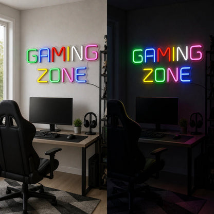Gaming Zone Vintage LED Neon Sign - Shineneon
