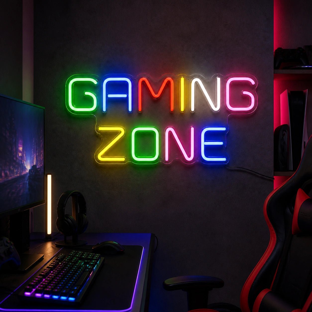 Gaming Zone Vintage LED Neon Sign - Shineneon