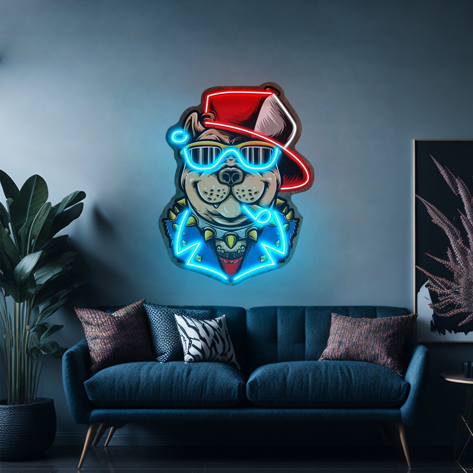 Ganster Dog Led Neon Sign Light Custom Led Signs - Shineneon