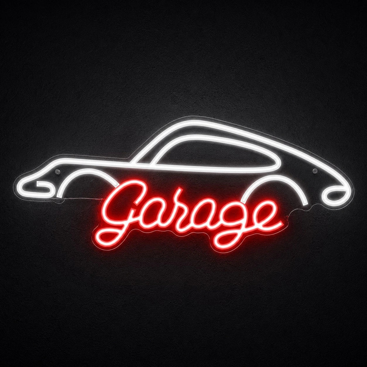 Garage Car Outline LED Neon Sign - Shineneon
