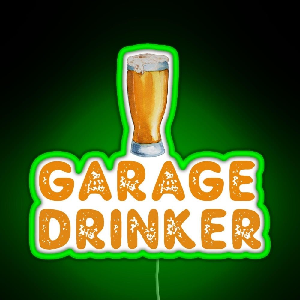 Garage Drinker Rgb Neon Sign - Shineneon