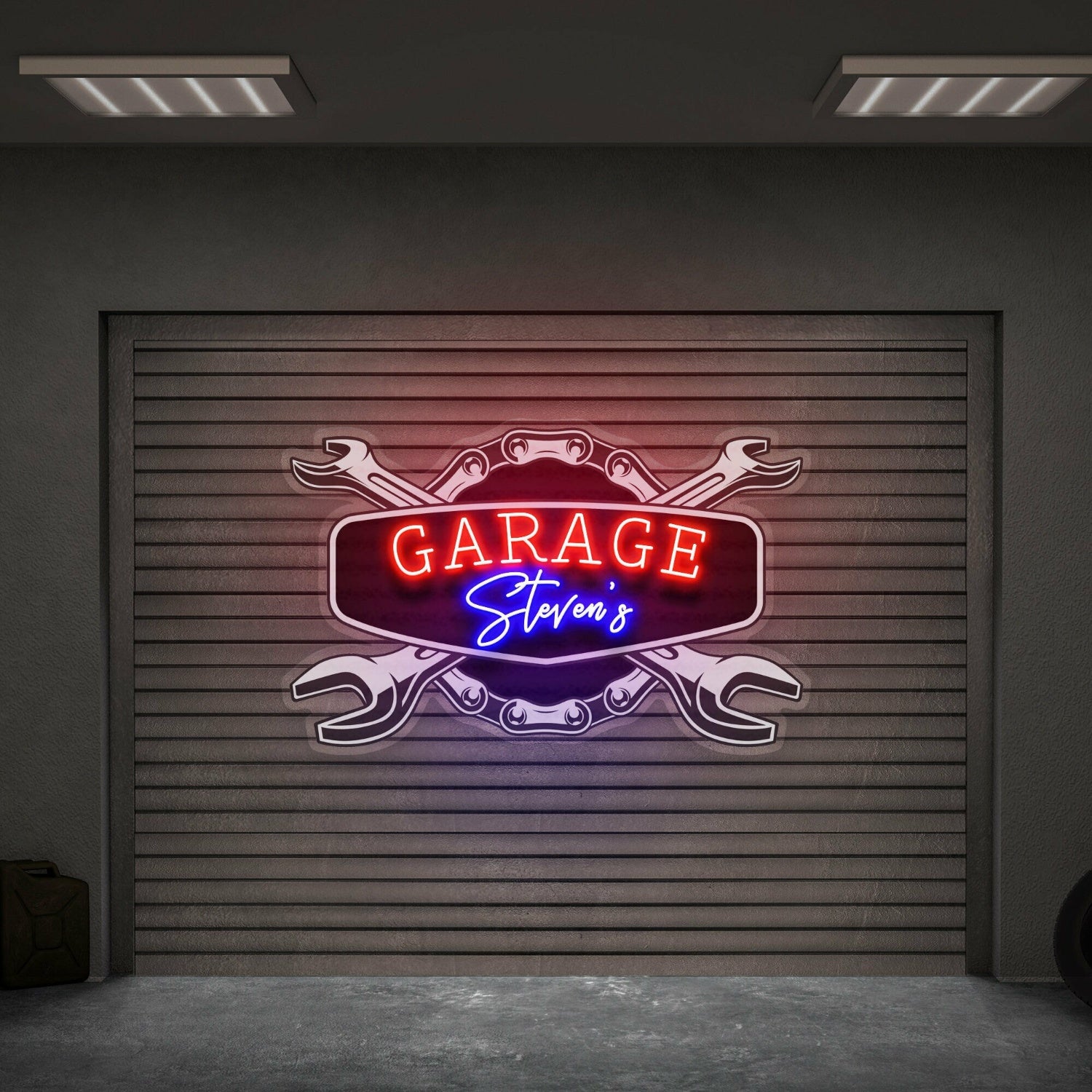Garage Led Uv Neon Sign Home Decor Bars And Weddings | Shineneon