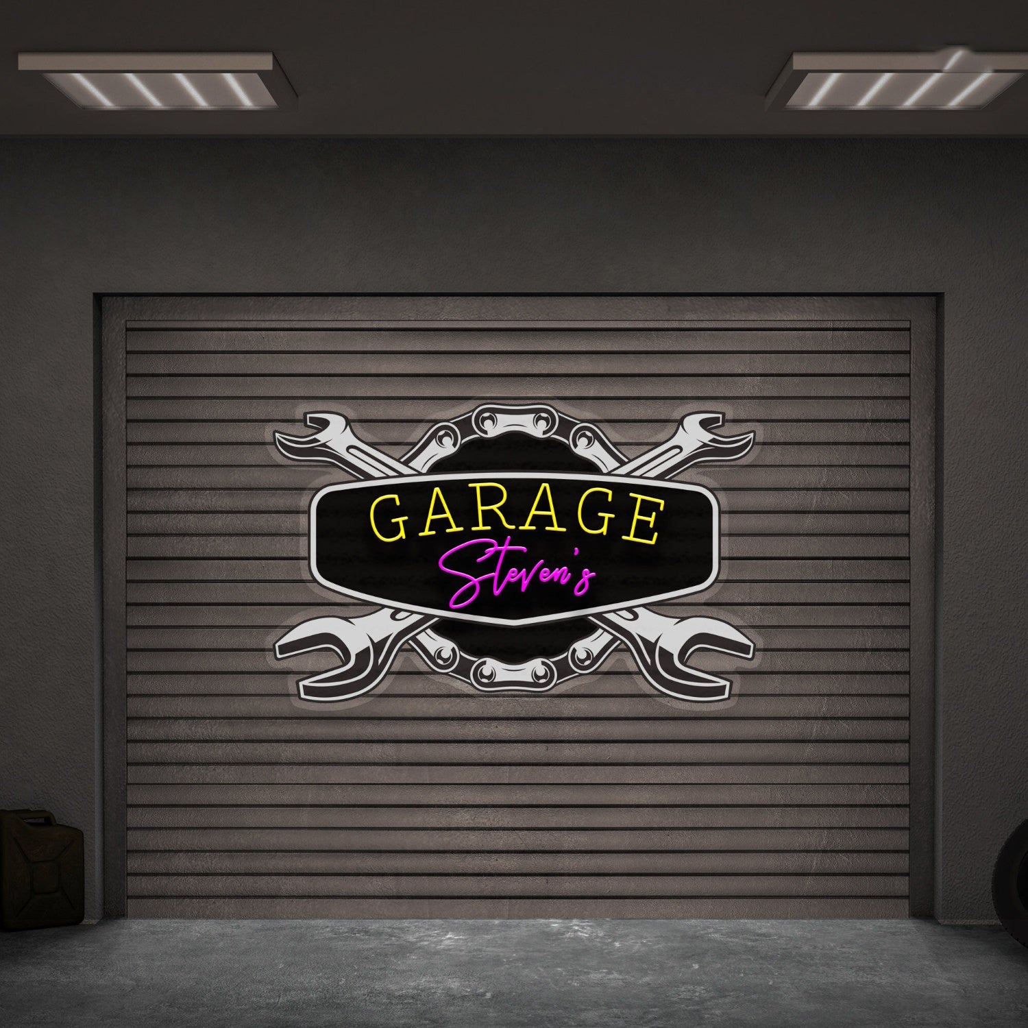 Garage Led Uv Neon Sign Home Decor Bars And Weddings | Shineneon