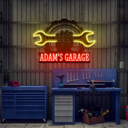Garage Sign For Men Garage Decor Led Uv Neon Sign Decor | Shineneon