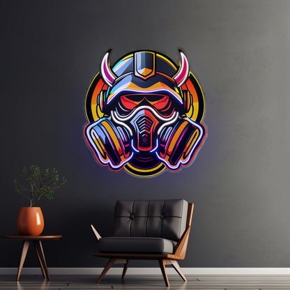 Gas Mask Esport Led Neon Sign Light Custom Led Signs - Shineneon