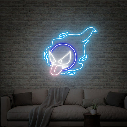 Gastly Led Neon Sign Led Anime Neon Lights - Shineneon