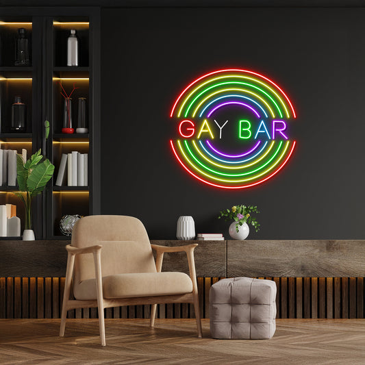 Gay Bar Led Sign