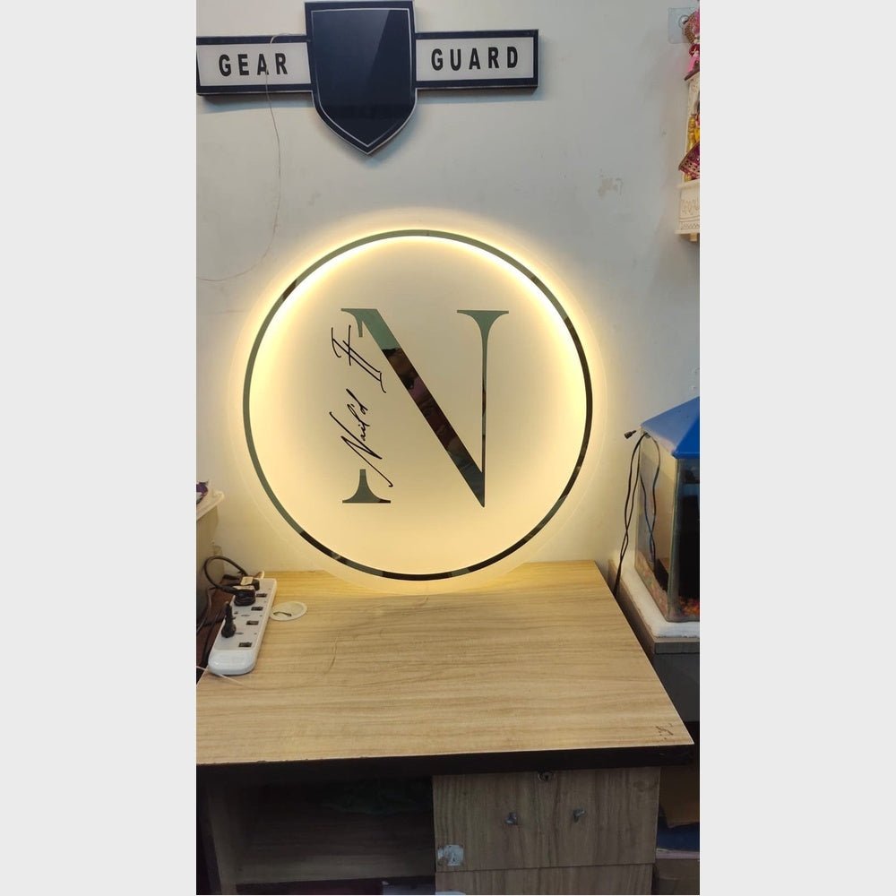Gear Guard Acrylic Business Logo Sign - Shineneon