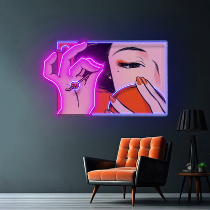 Geisha Girl Led Neon Sign Light Custom Led Signs - Shineneon