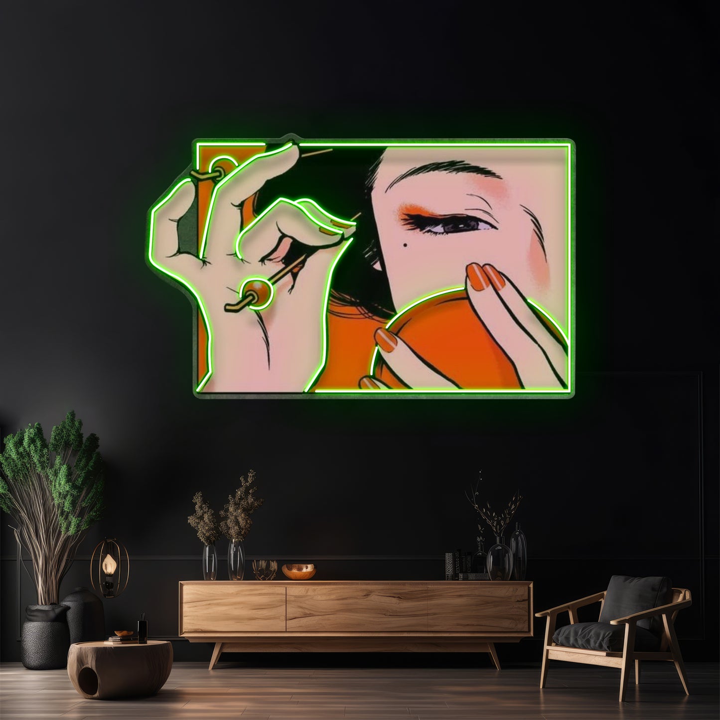 Geisha Girl Led Neon Sign Light Custom Led Signs