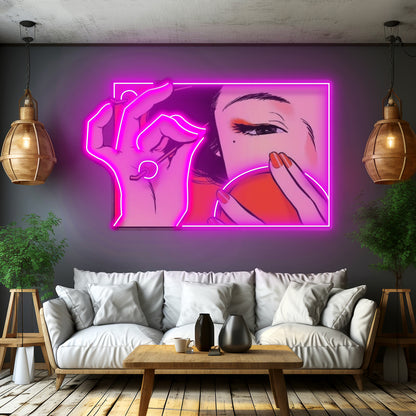 Geisha Girl Led Neon Sign Light Custom Led Signs