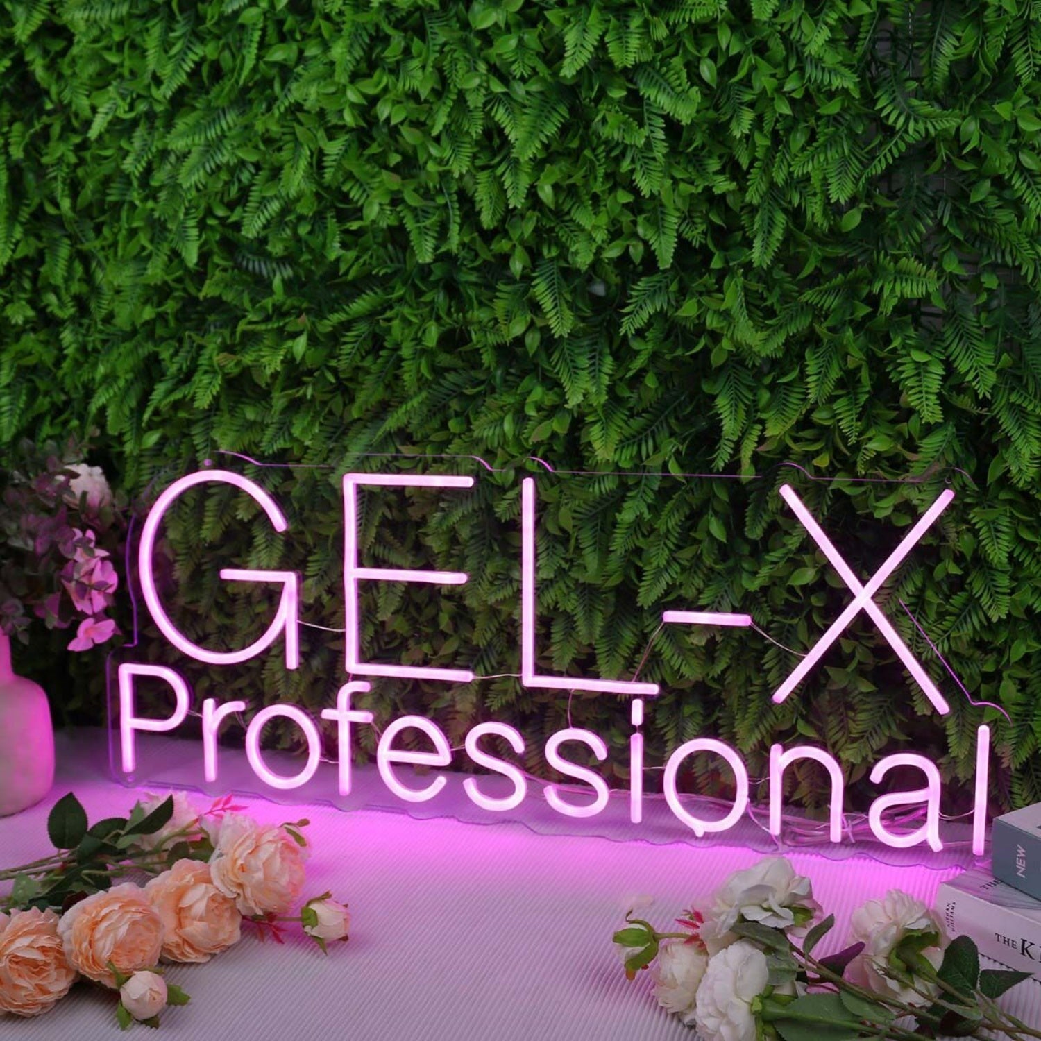 Gel - X Professional Purple Led Neon Sign - Shineneon