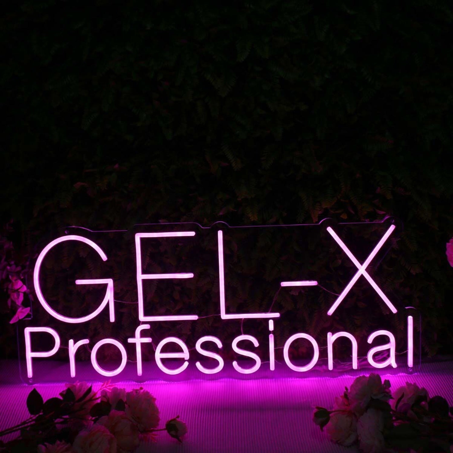 Gel - X Professional Purple Led Neon Sign - Shineneon