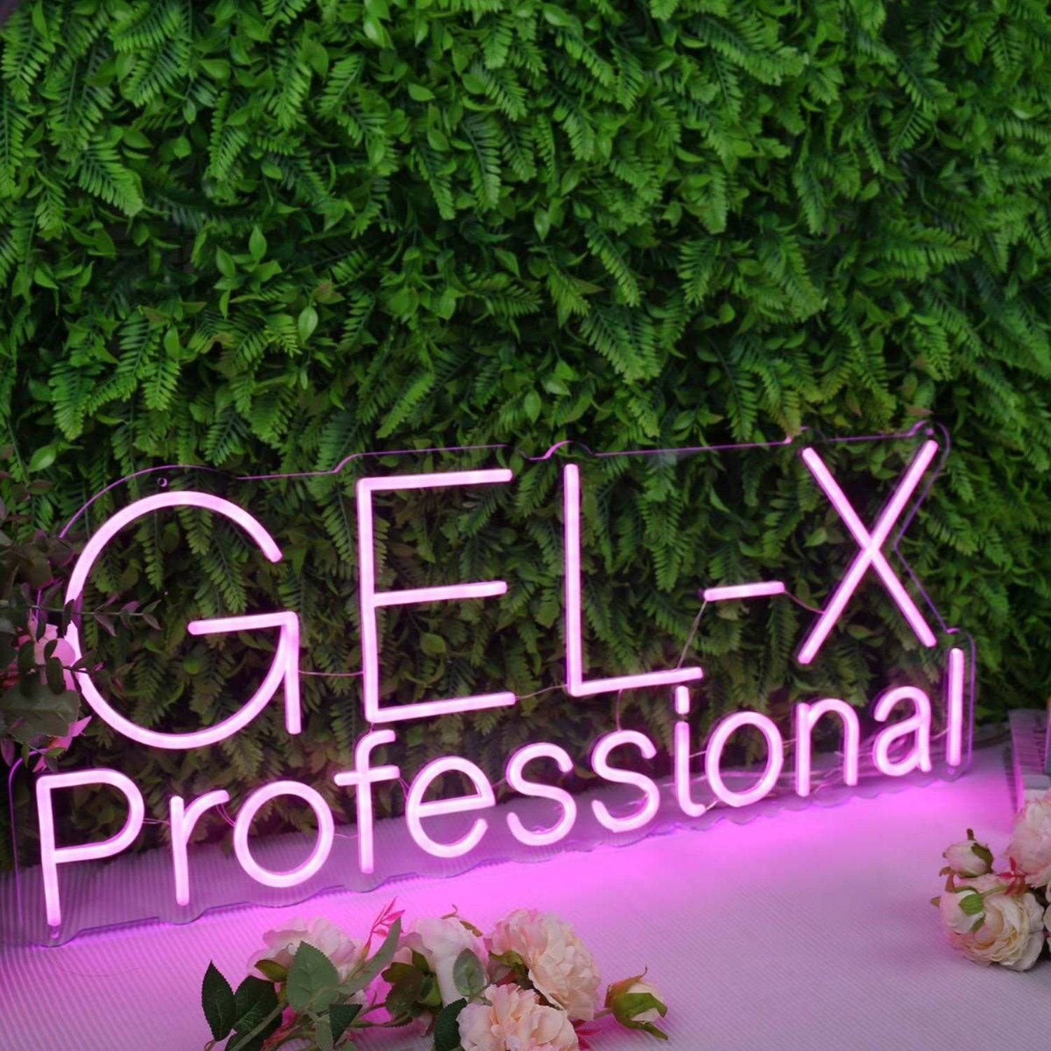 Gel - X Professional Purple Led Neon Sign - Shineneon