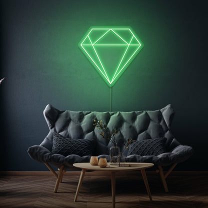 Gemstone Neon Light Sparkling Jewel-Like Radiance | Shineneon
