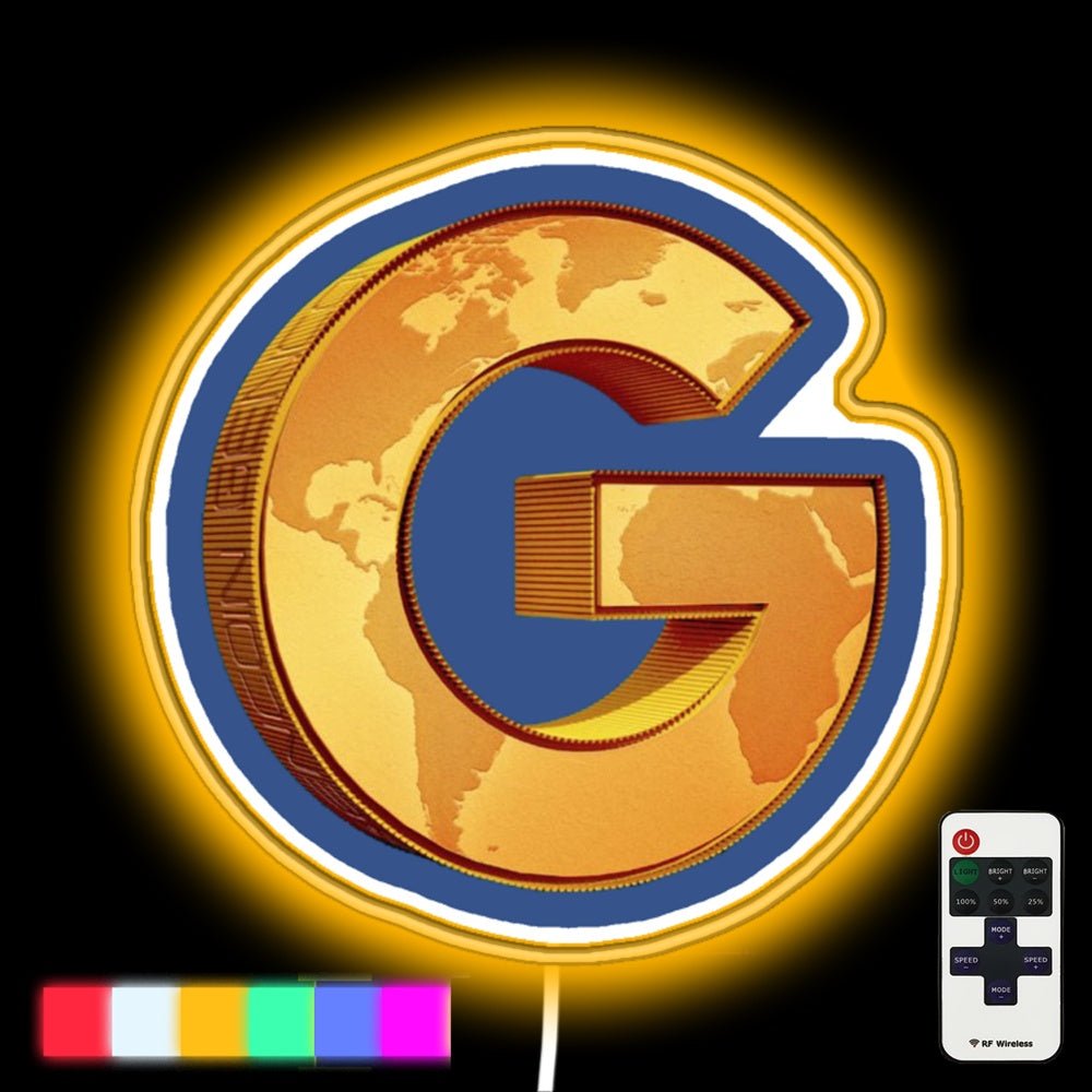 Gencoin Logo Large Led Neon Sign - Shineneon