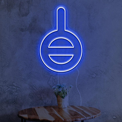Gender Neutral Warm Yellow Bulb Led Neon Sign For Cafe Home Decor | Shineneon