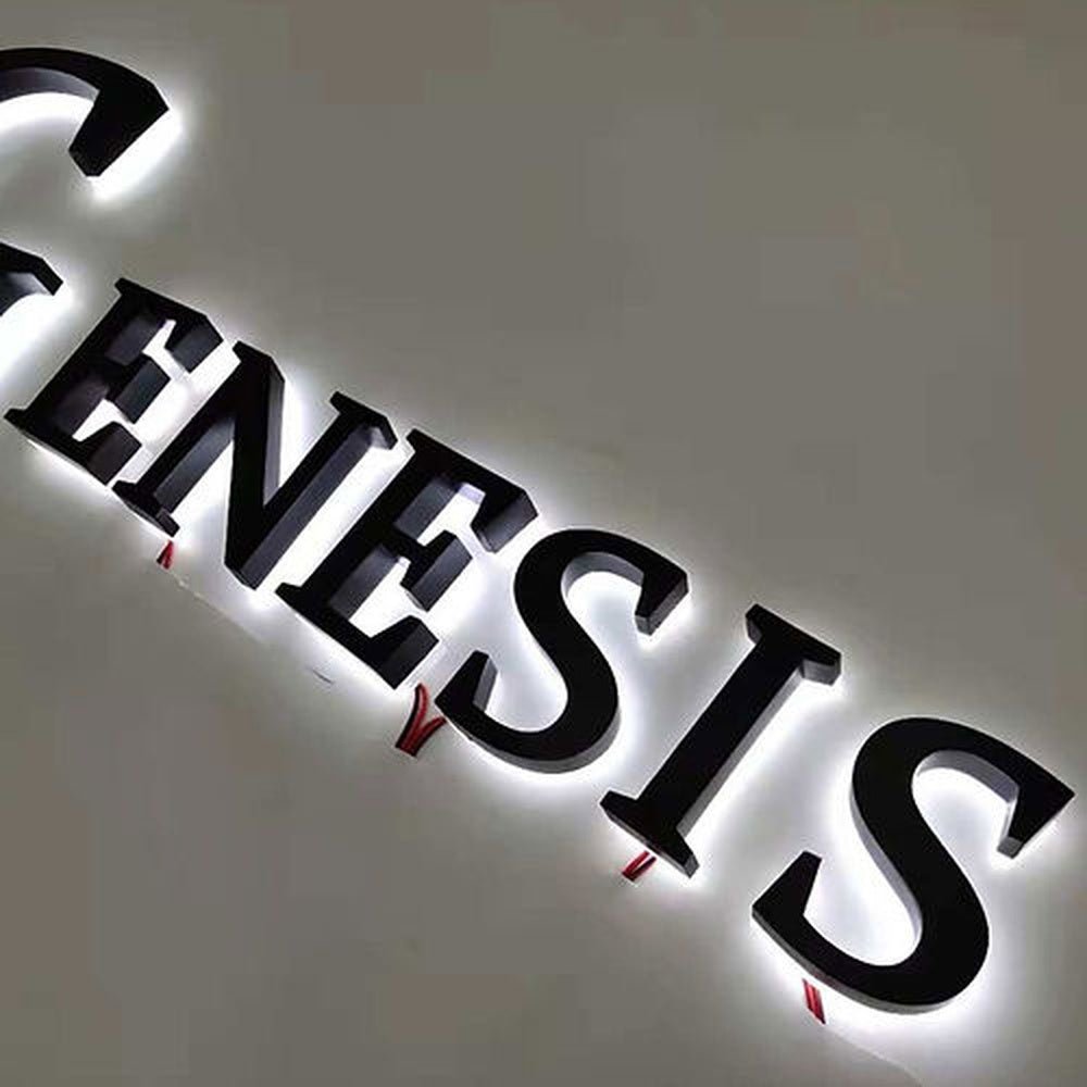 Genesis 3D Backlit Channel Letters Led Light Sign - Shineneon