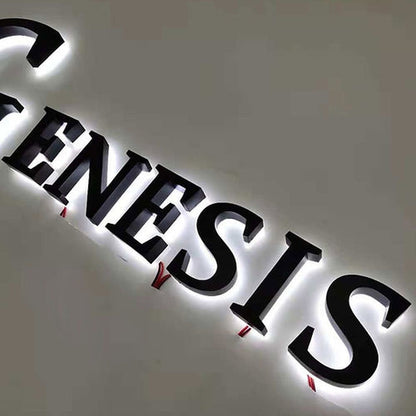 Genesis 3D Backlit Channel Letters Led Light Sign - Shineneon