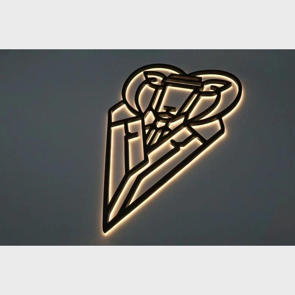 Gentel Sheep Logo 3D Backlit Channel Letters Led Light Sign - Shineneon