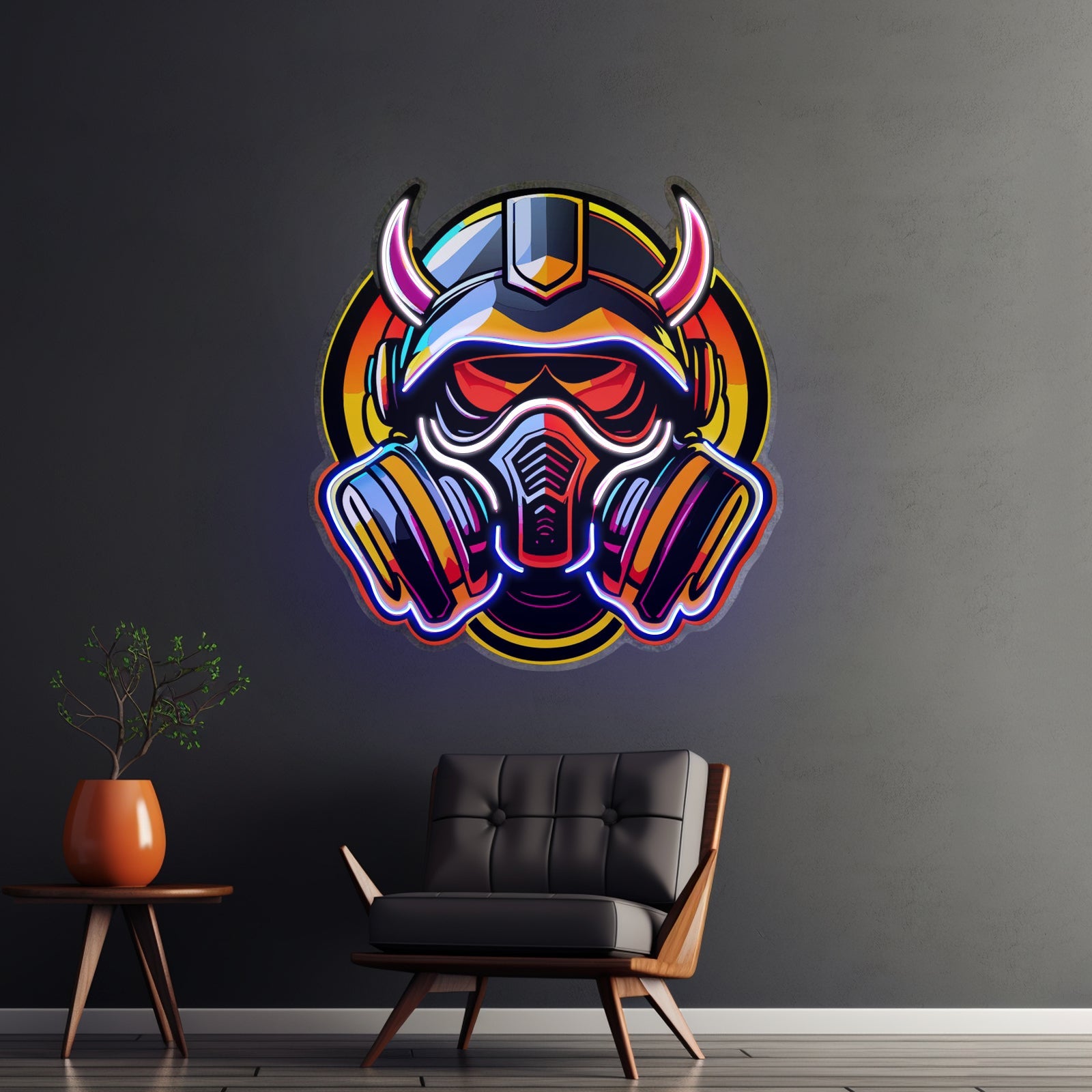 Geometric Cube Color Led Neon Signs Wall Art - Shineneon