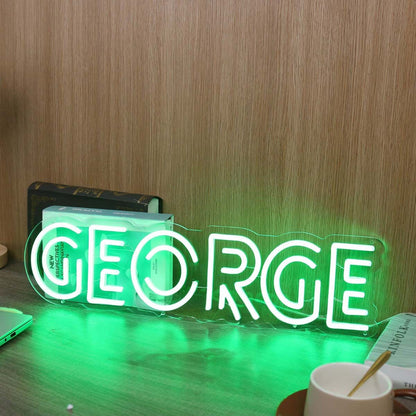 George Green Custom Led Neon Sign | Shineneon