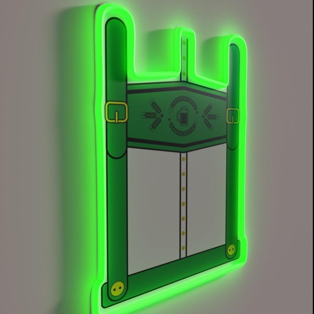 German Beer Drinking Tracht Munich Bavarian Rgb Led Neon Sign - Shineneon