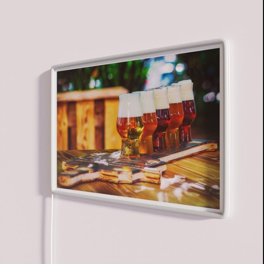 German Beer Selection Rgb Led Neon Sign - Shineneon