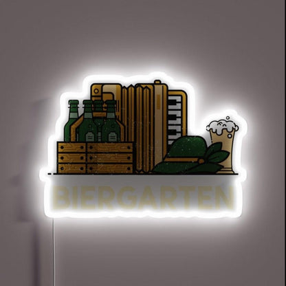 German Biergarten Rgb Led Neon Sign - Shineneon