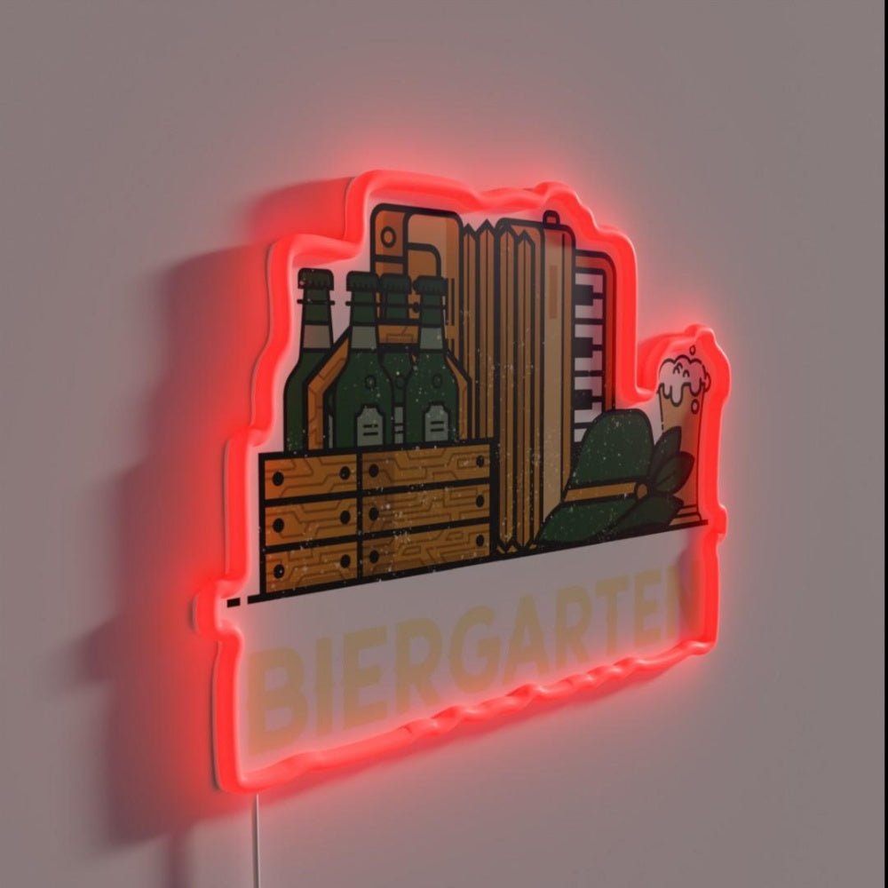 German Biergarten Rgb Led Neon Sign - Shineneon