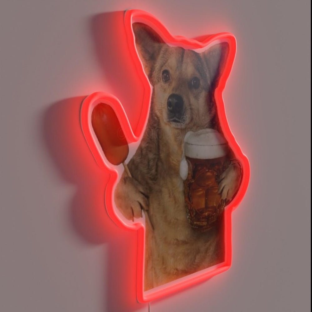 German Corgy Rgb Led Neon Sign - Shineneon