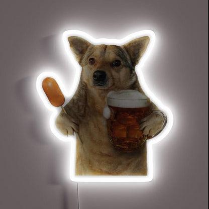German Corgy Rgb Led Neon Sign - Shineneon