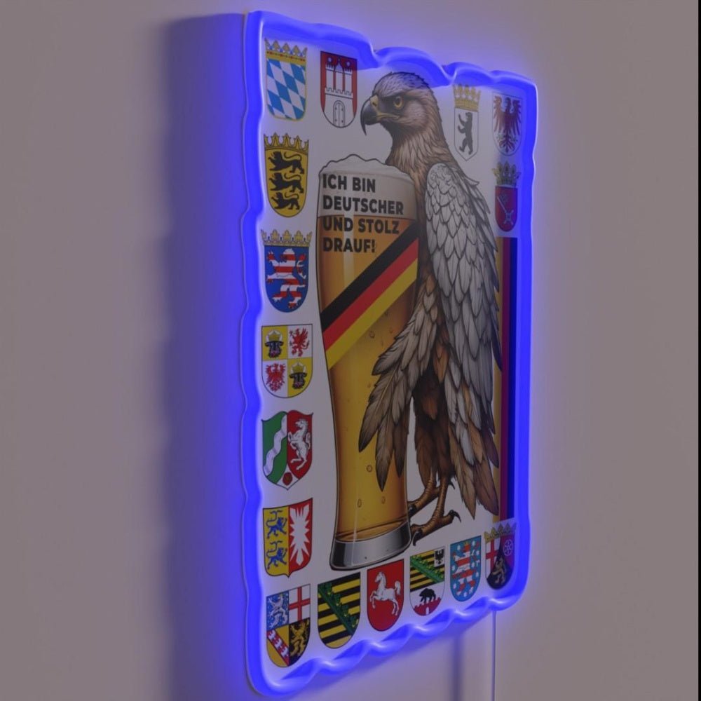 German Proud Rgb Led Neon Sign - Shineneon