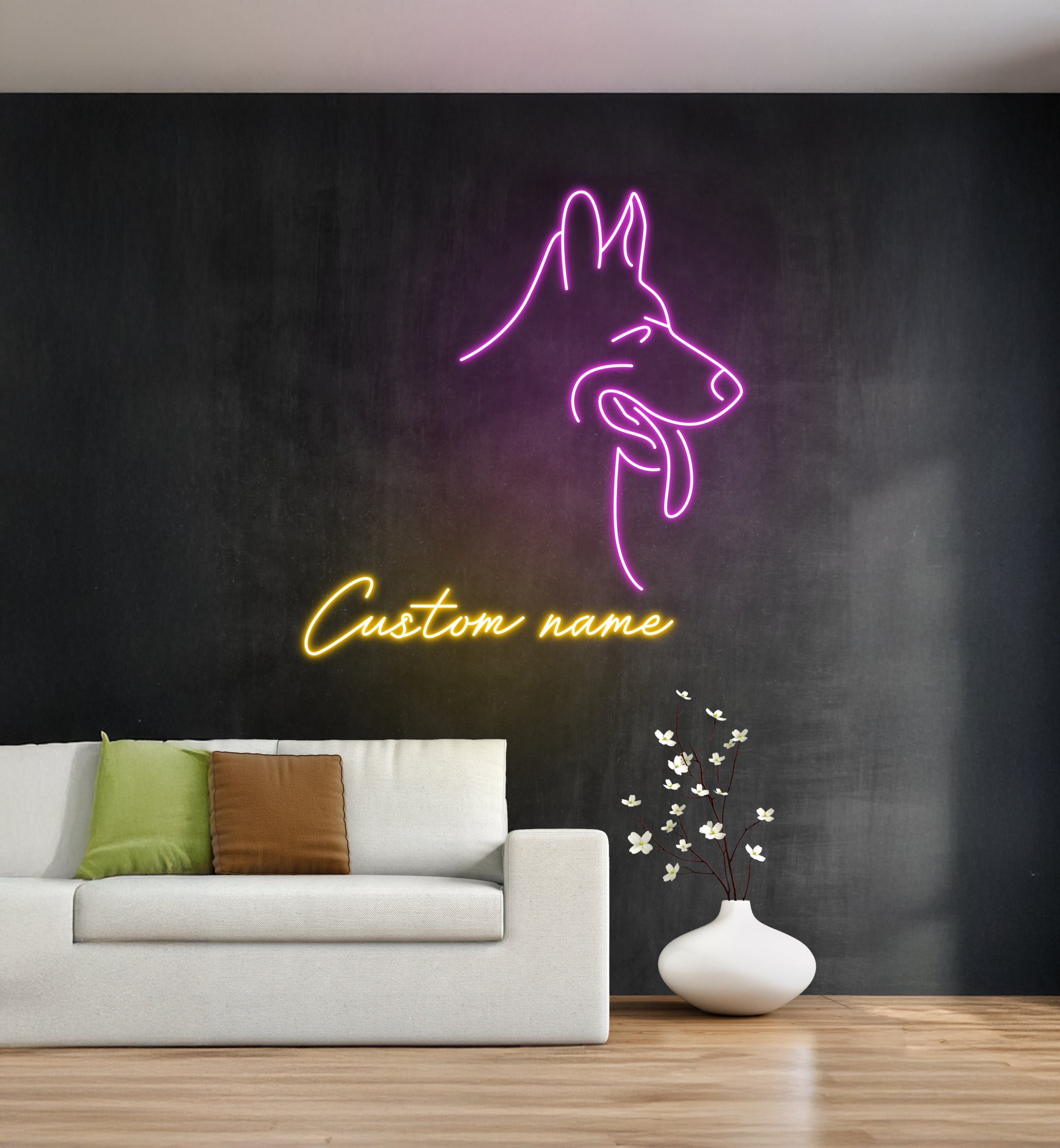 German Shepherd Neon Sign | Shineneon