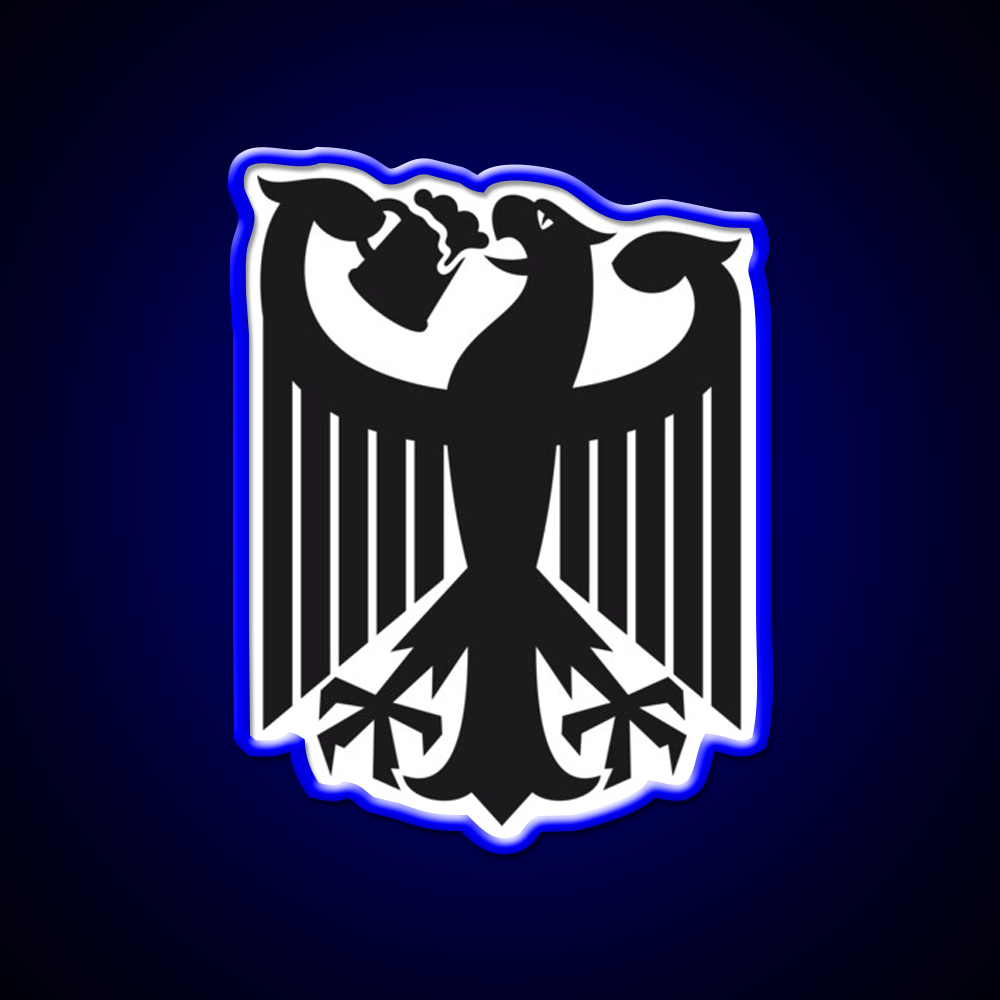 Germany Coat Of Arms Eagle Beer Bar Decor Led Neon Sign Rgb Color - LED neon sign view 5