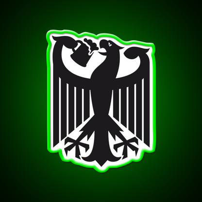 Germany Coat Of Arms Eagle Beer Bar Decor Led Neon Sign Rgb Color - LED neon sign view 8