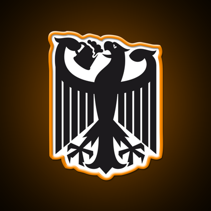 Germany Coat Of Arms Eagle Beer Bar Decor Led Neon Sign Rgb Color - LED neon sign view 6