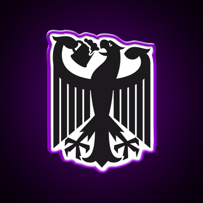 Germany Coat Of Arms Eagle Beer Bar Decor Led Neon Sign Rgb Color - LED neon sign view 9